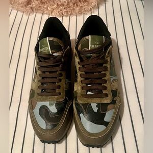 Valentino Garavani Camo Rock runners sneakers